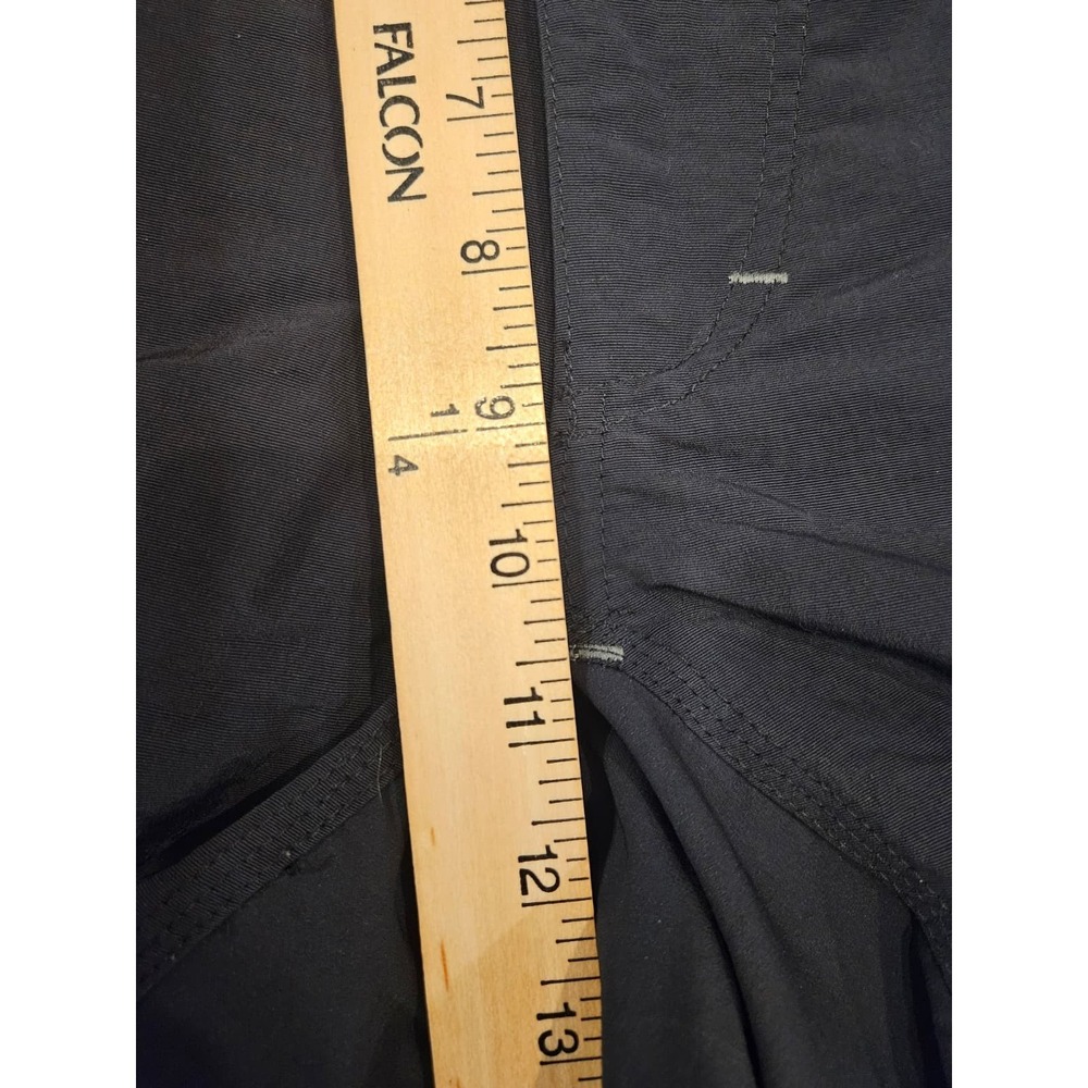 ENDURA Hummvee Cycling Cargo Shorts‎ Black Nylon Zip Pockets Mens XL Montain - Picture 6 of 8